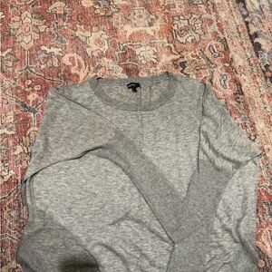 Valette Light Gray Knit Sweater